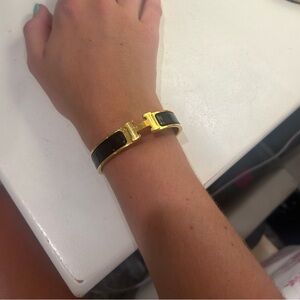 Hermes H clic bracelet